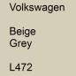 Preview: Volkswagen, Beige Grey, L472.